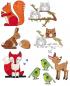 Preview: Riesenstempel Waldtiere